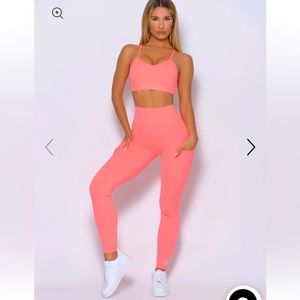 XS CURVES LEGGINGS Wild Peach